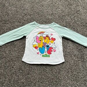 FINAL SALE 3/31/26 Jumping Beans Baby Sesame Street Long Sleeve Tee, Size 12 M